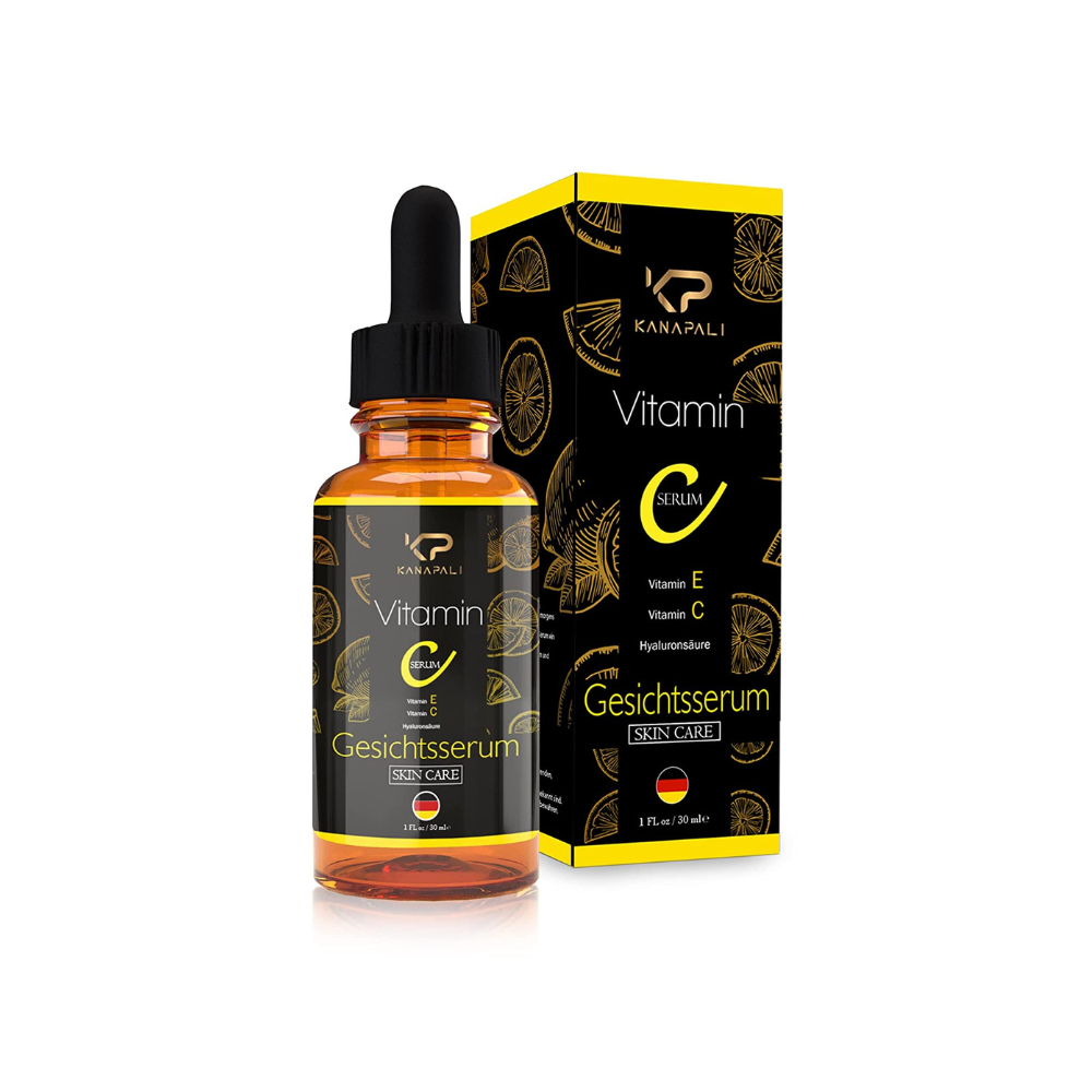 Vitamin C Serum 20% High Dose and Vegan Anti-Wrinkle