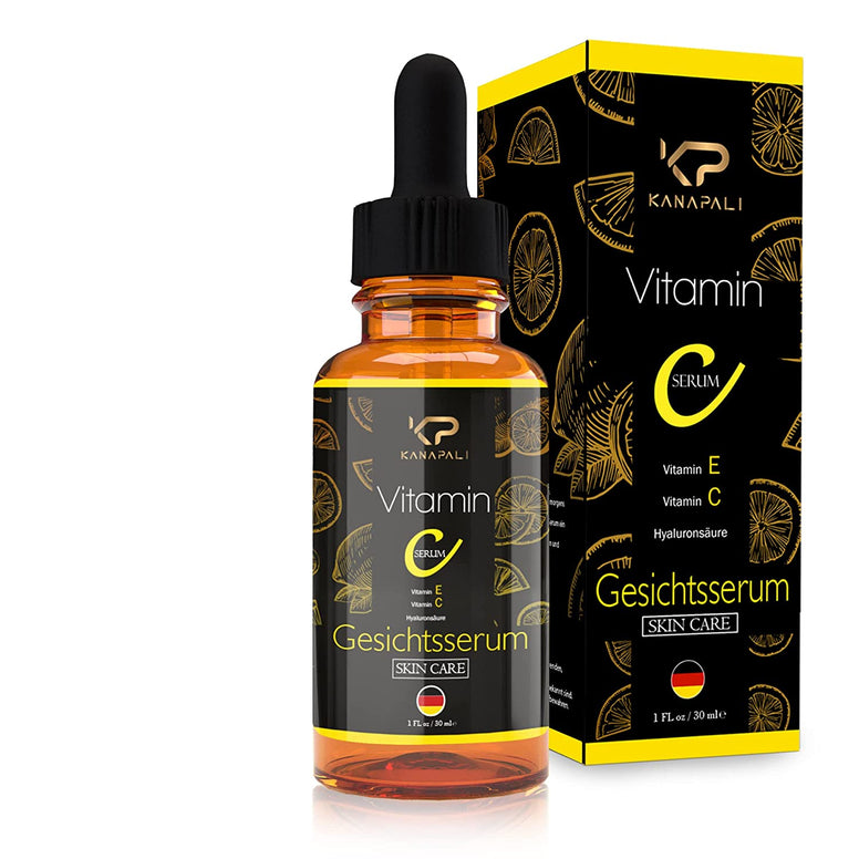 Vitamin C Serum 20% High Dose and Vegan Anti-Wrinkle - Kanapali.de