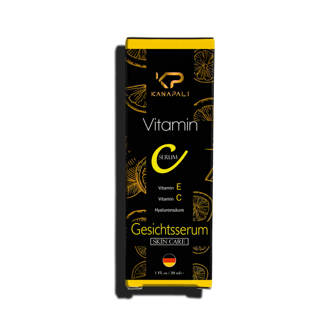 Vitamin C Serum 20% High Dose and Vegan Anti-Wrinkle - Kanapali.de
